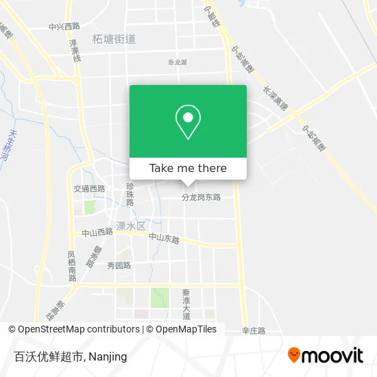 百沃优鲜超市 map