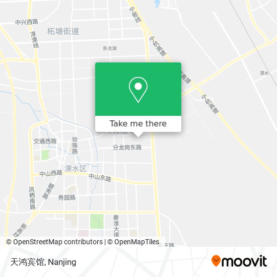 天鸿宾馆 map