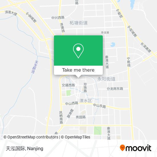 天泓国际 map