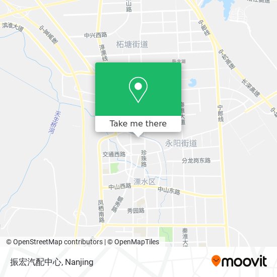 振宏汽配中心 map