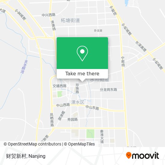财贸新村 map