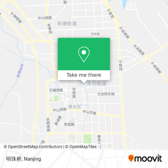 明珠桥 map