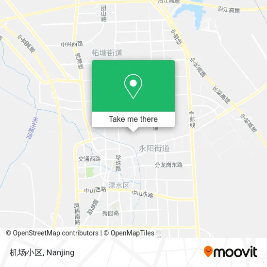 机场小区 map