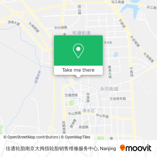 佳通轮胎南京大拇指轮胎销售维修服务中心 map