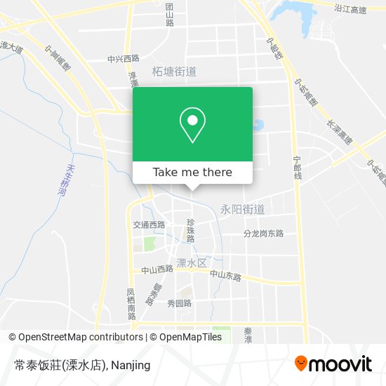 常泰饭莊(溧水店) map