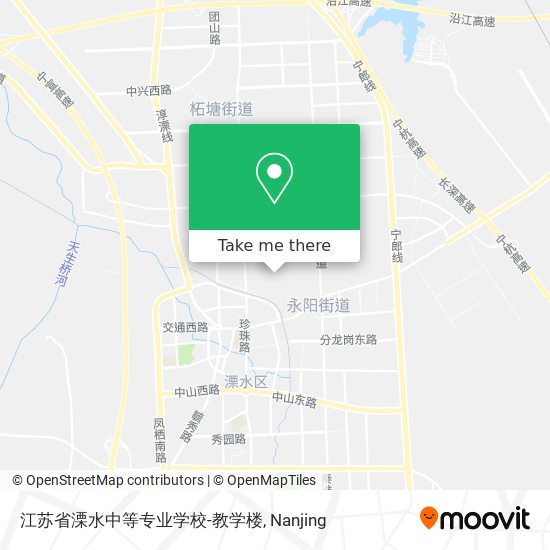 江苏省溧水中等专业学校-教学楼 map