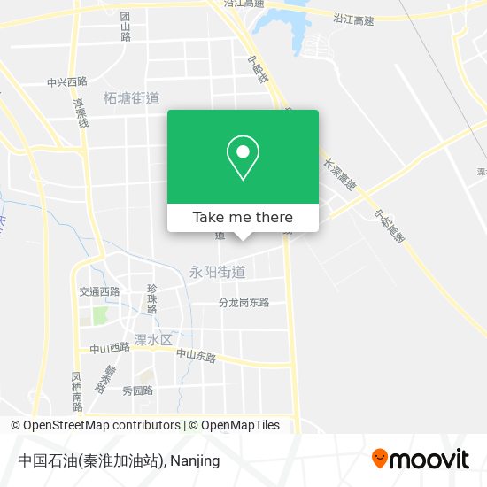 中国石油(秦淮加油站) map