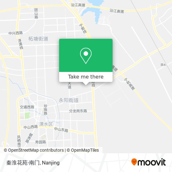 秦淮花苑-南门 map