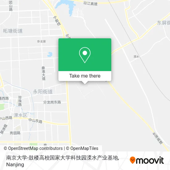 南京大学-鼓楼高校国家大学科技园溧水产业基地 map