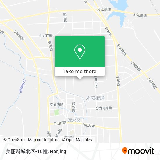 美丽新城北区-16幢 map