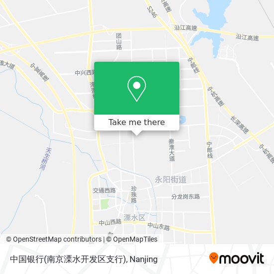 中国银行(南京溧水开发区支行) map