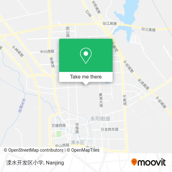 溧水开发区小学 map