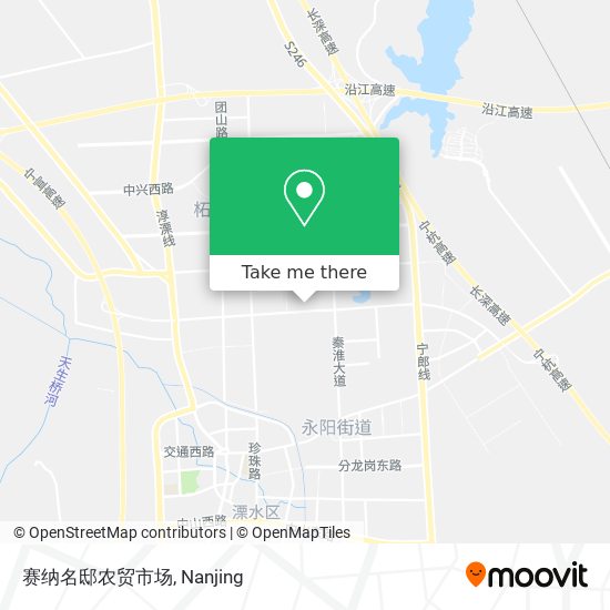 赛纳名邸农贸市场 map