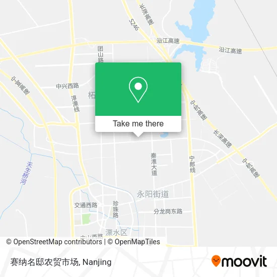 赛纳名邸农贸市场 map