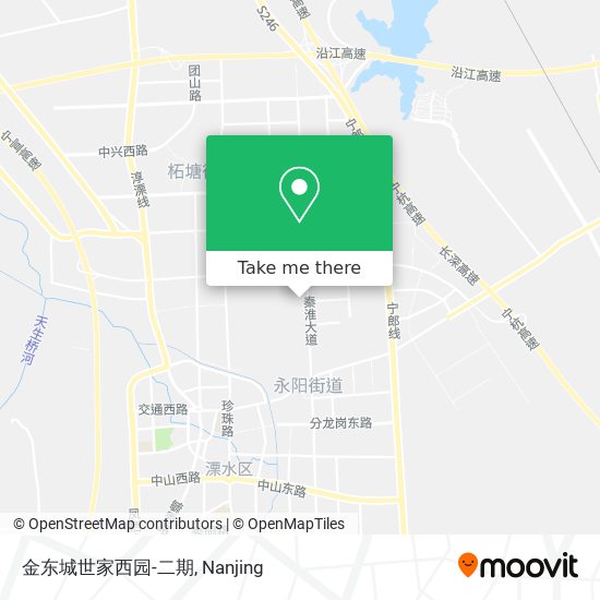 金东城世家西园-二期 map