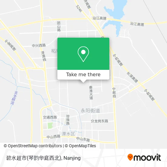 碧水超市(琴韵华庭西北) map
