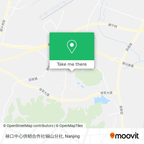 禄口中心供销合作社铜山分社 map