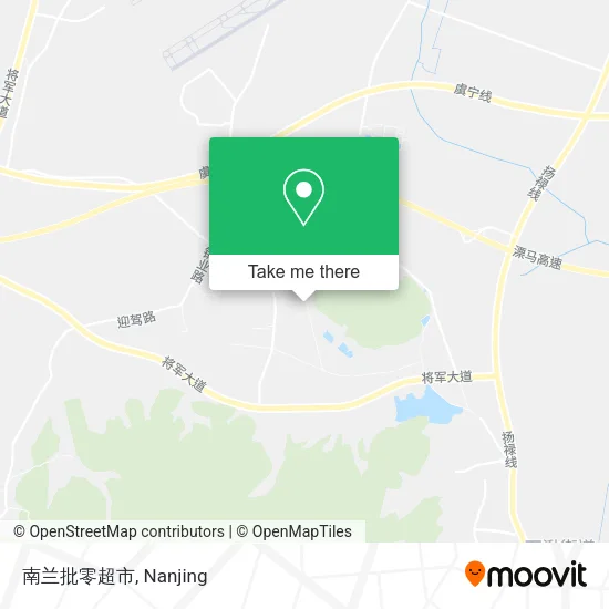 南兰批零超市 map