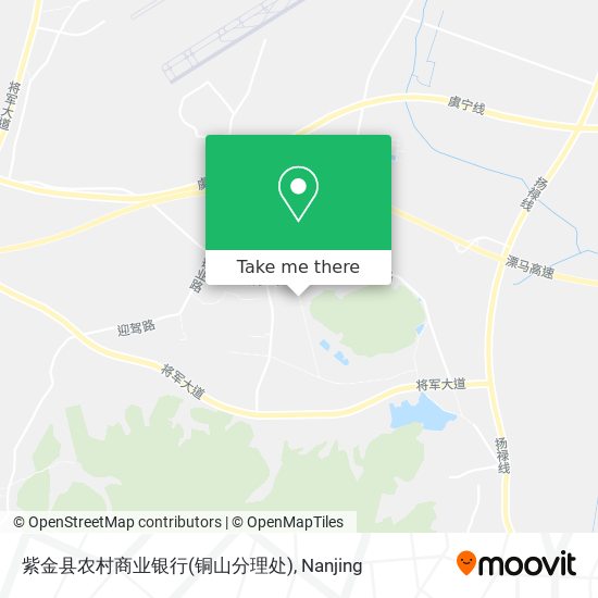 紫金县农村商业银行(铜山分理处) map