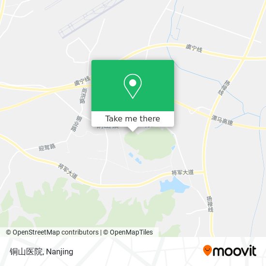 铜山医院 map