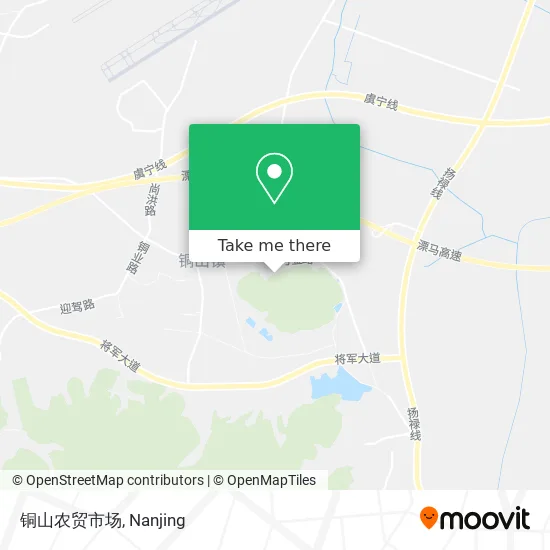 铜山农贸市场 map