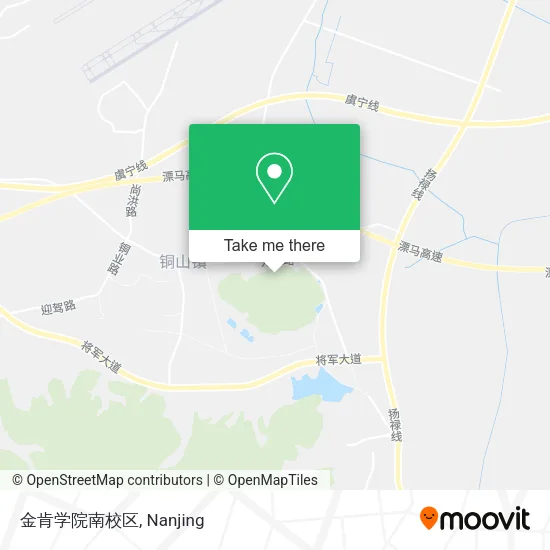 金肯学院南校区 map