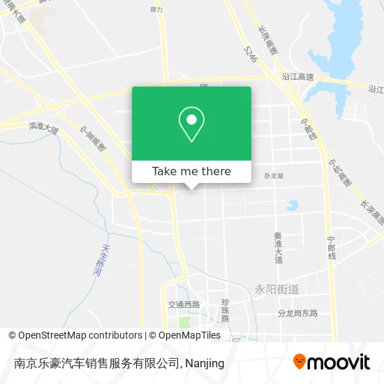 南京乐豪汽车销售服务有限公司 map