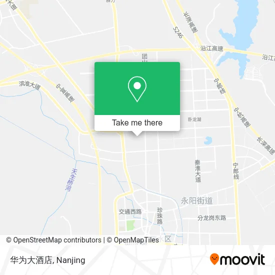 华为大酒店 map