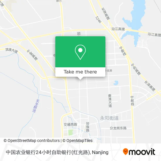 中国农业银行24小时自助银行(红光路) map