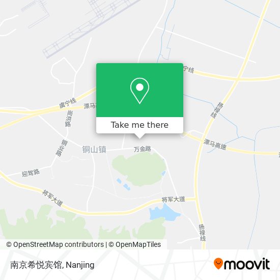 南京希悦宾馆 map
