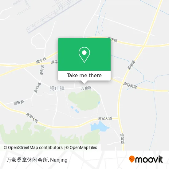 万豪桑拿休闲会所 map