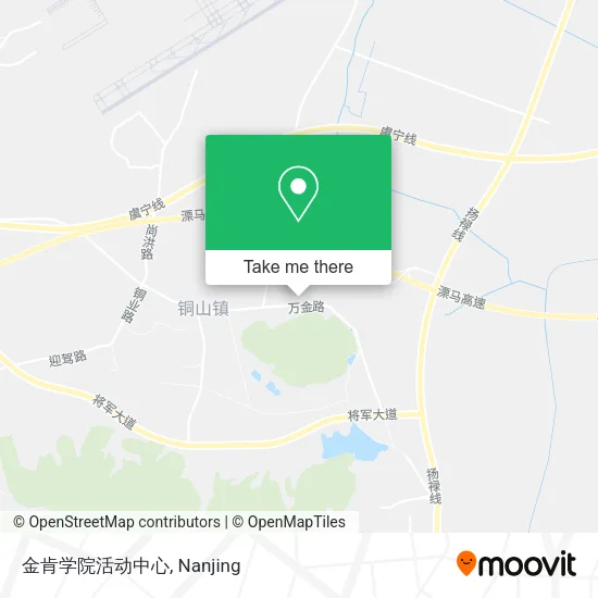 金肯学院活动中心 map