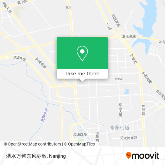 溧水万帮东风标致 map