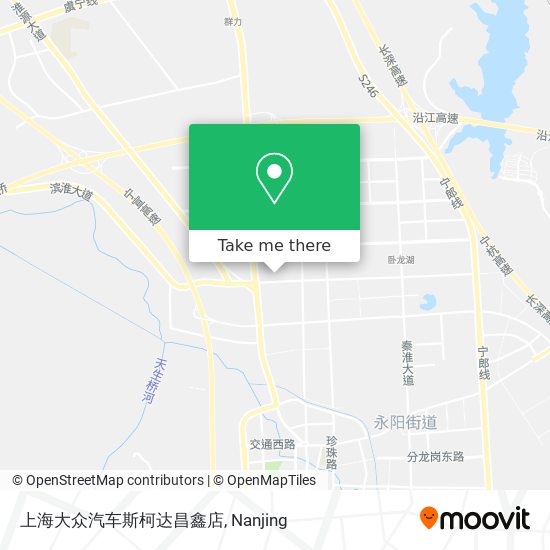 上海大众汽车斯柯达昌鑫店 map