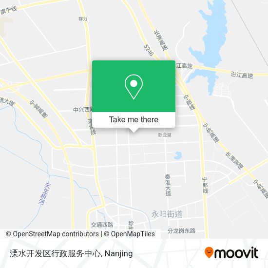 溧水开发区行政服务中心 map