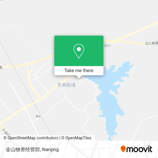 金山物资经营部 map