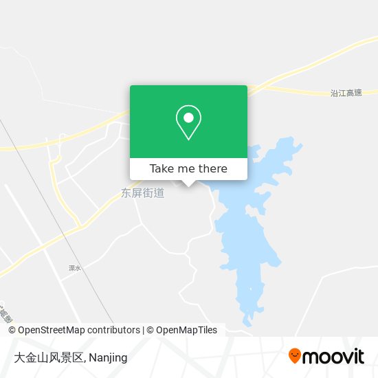 大金山风景区 map
