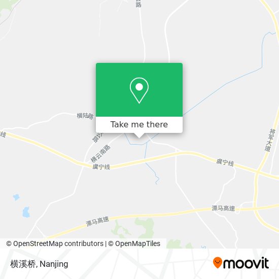 横溪桥 map
