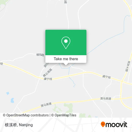 横溪桥 map