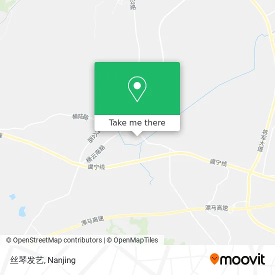 丝琴发艺 map