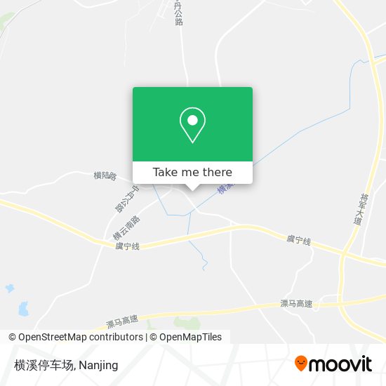横溪停车场 map