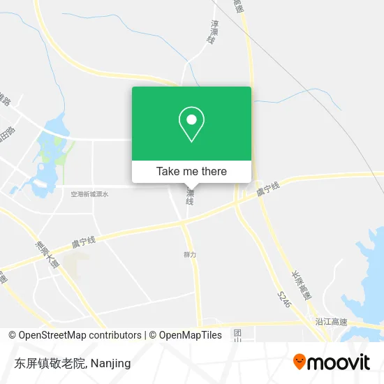 东屏镇敬老院 map