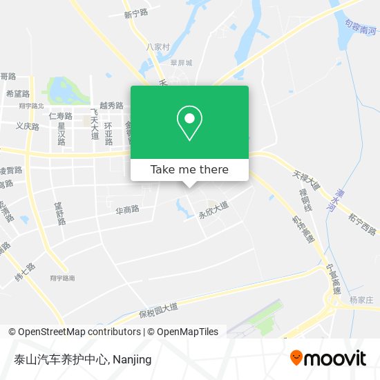 泰山汽车养护中心 map