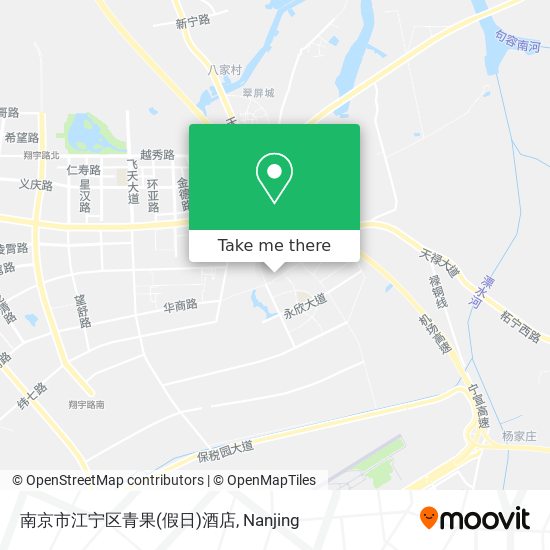 南京市江宁区青果(假日)酒店 map