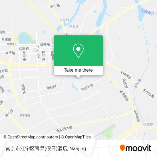 南京市江宁区青果(假日)酒店 map