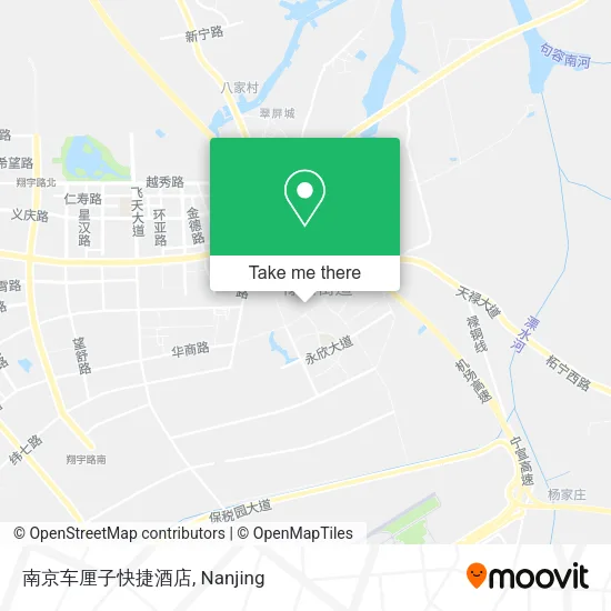 南京车厘子快捷酒店 map