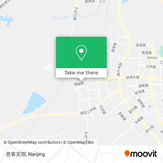 悠客宾馆 map