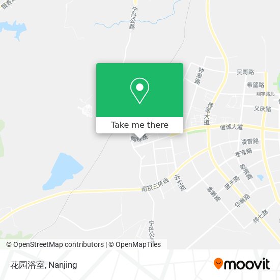 花园浴室 map