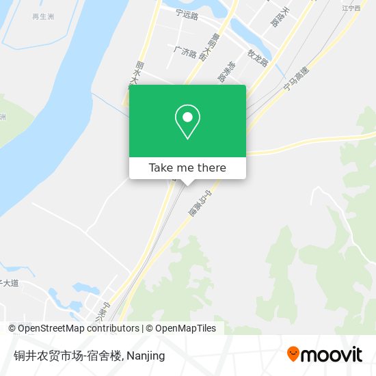 铜井农贸市场-宿舍楼 map