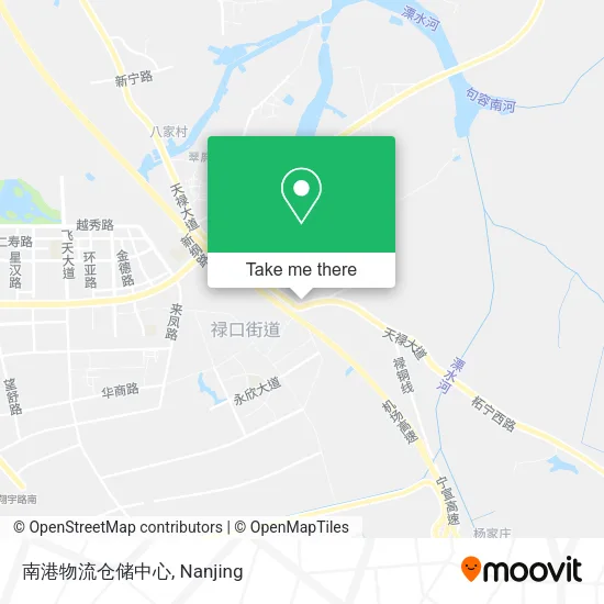 南港物流仓储中心 map